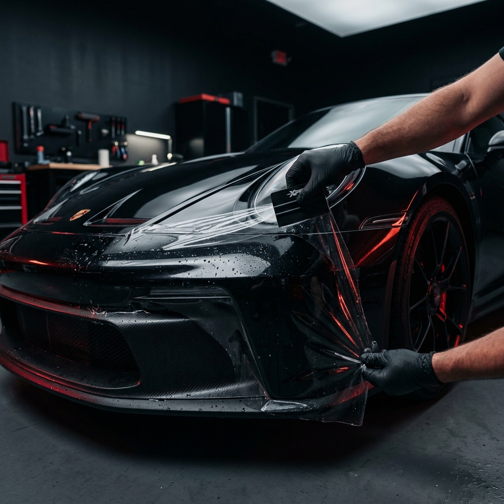 Self-Healing Paint Protection Film application